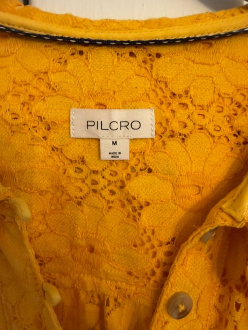 ANTHROPOLOGY - PILCRO SUMMER TOP, - Picture 3 of 3